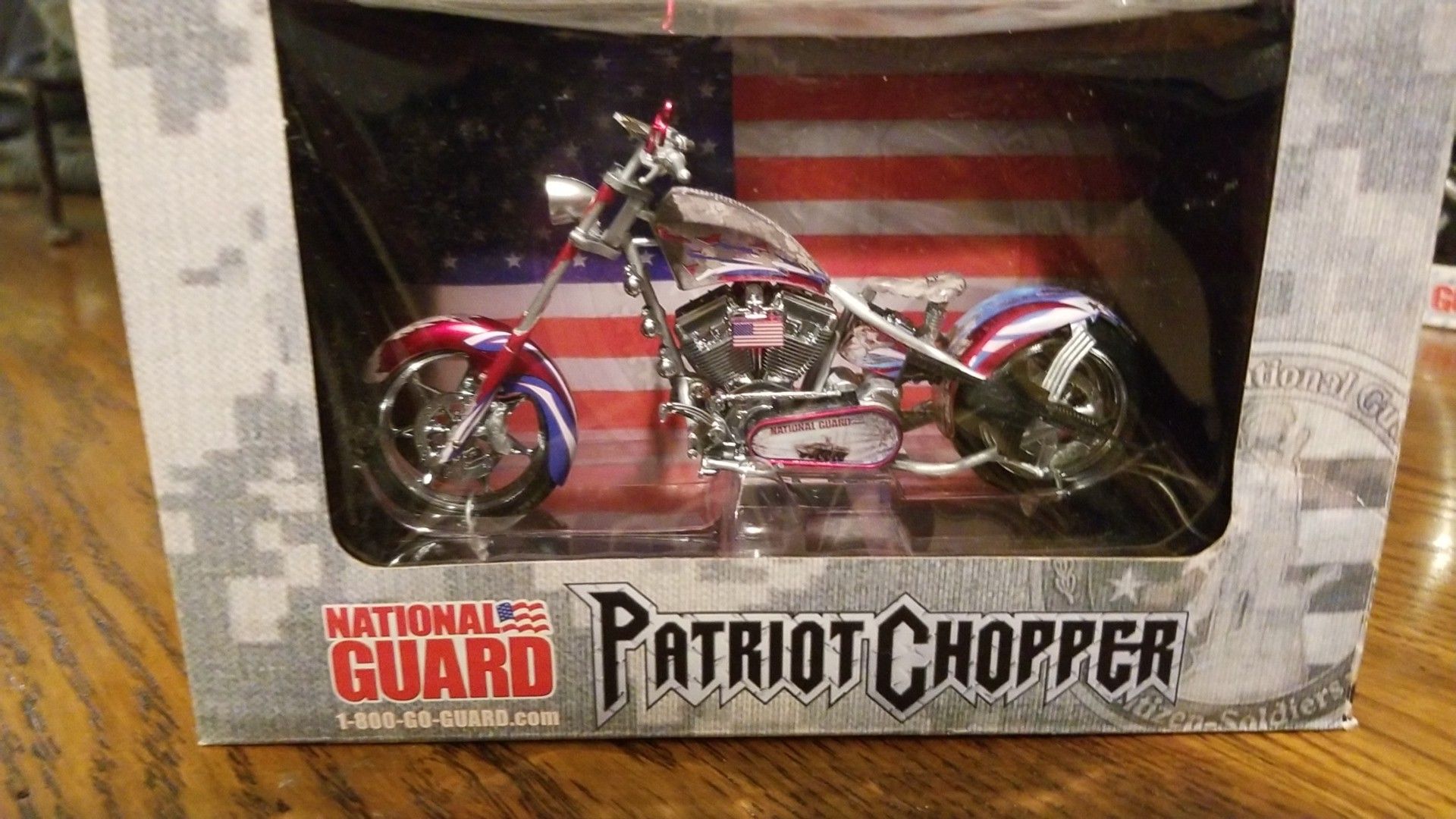 Die Cast Rare Patriot Chopper