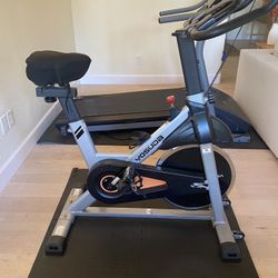 Exercise Workout Bike And Accessories, Stationary Bicycle, Weight loss, Cardio