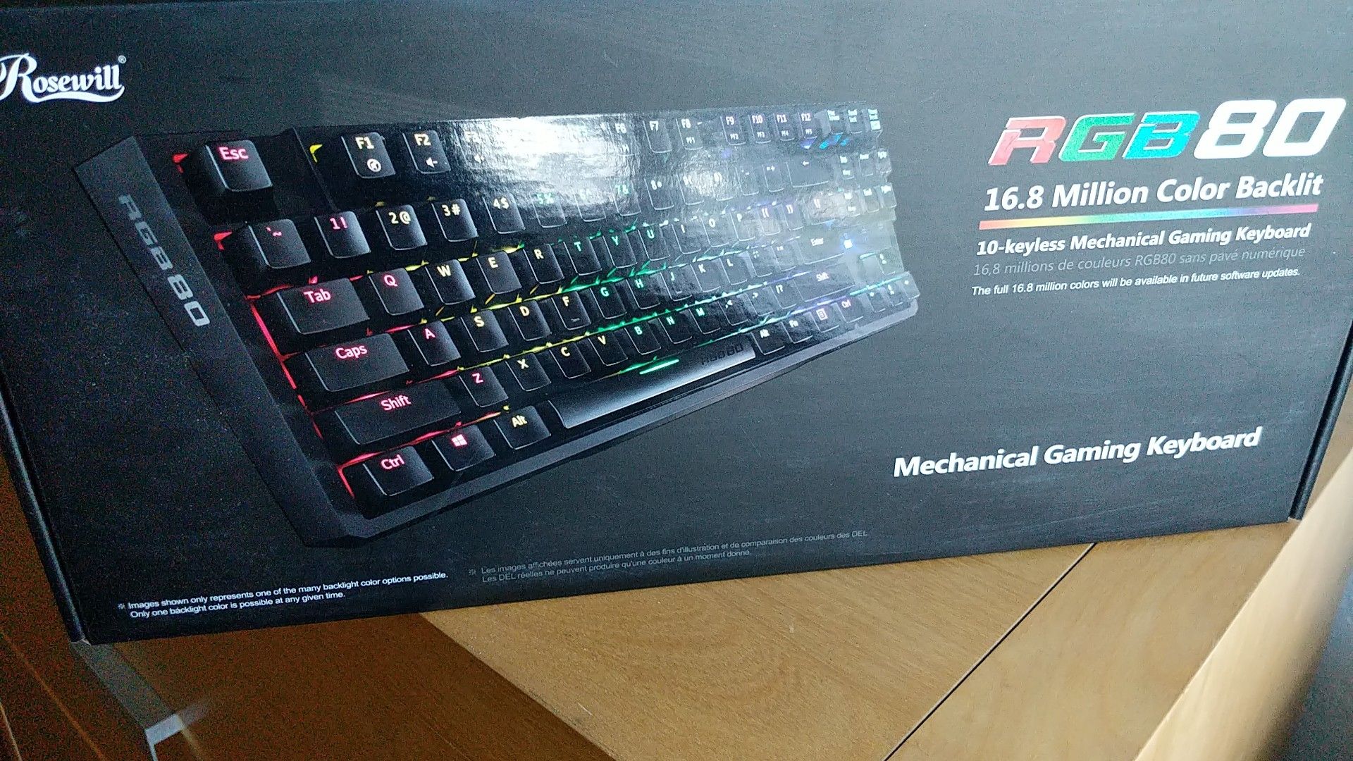 Rosewill RGB80 Gaming Mechanical Keyboard
