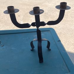 Antique Looking Candlestick Holder $10