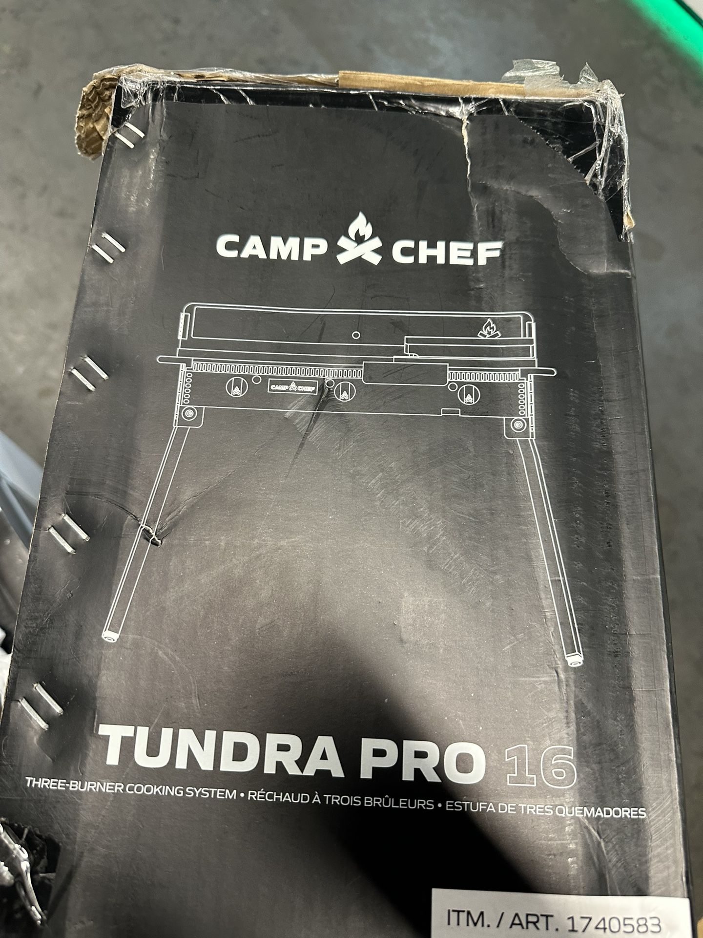 camp chef grill tundra pro 16