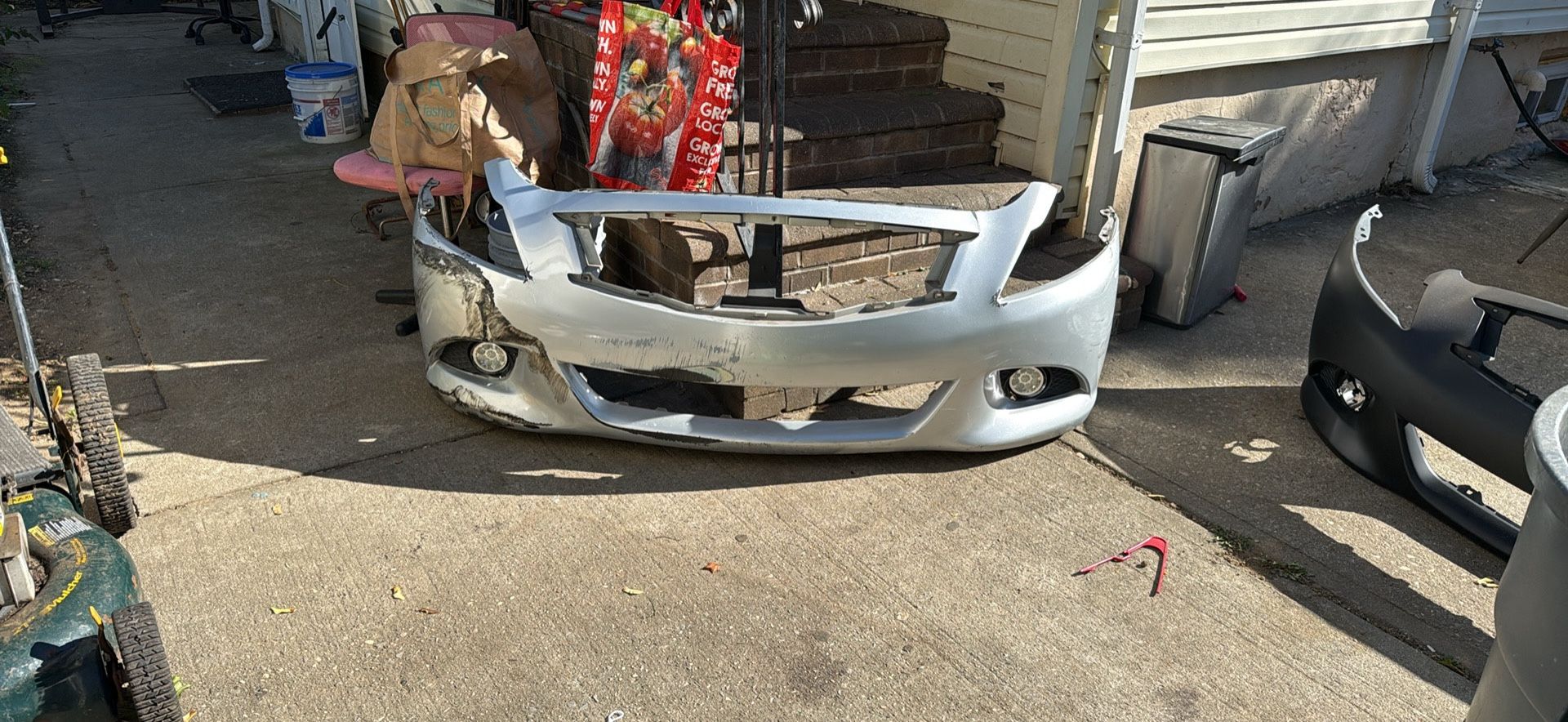 infiniti g37x sedan front bumper