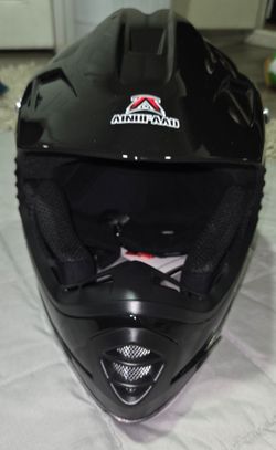 AINHFAAD Motorcycle Motocross Helmet DOT Certified Kid Youth Y-L  Large KY-B07 Z
