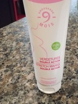 Strech marks massage lotion