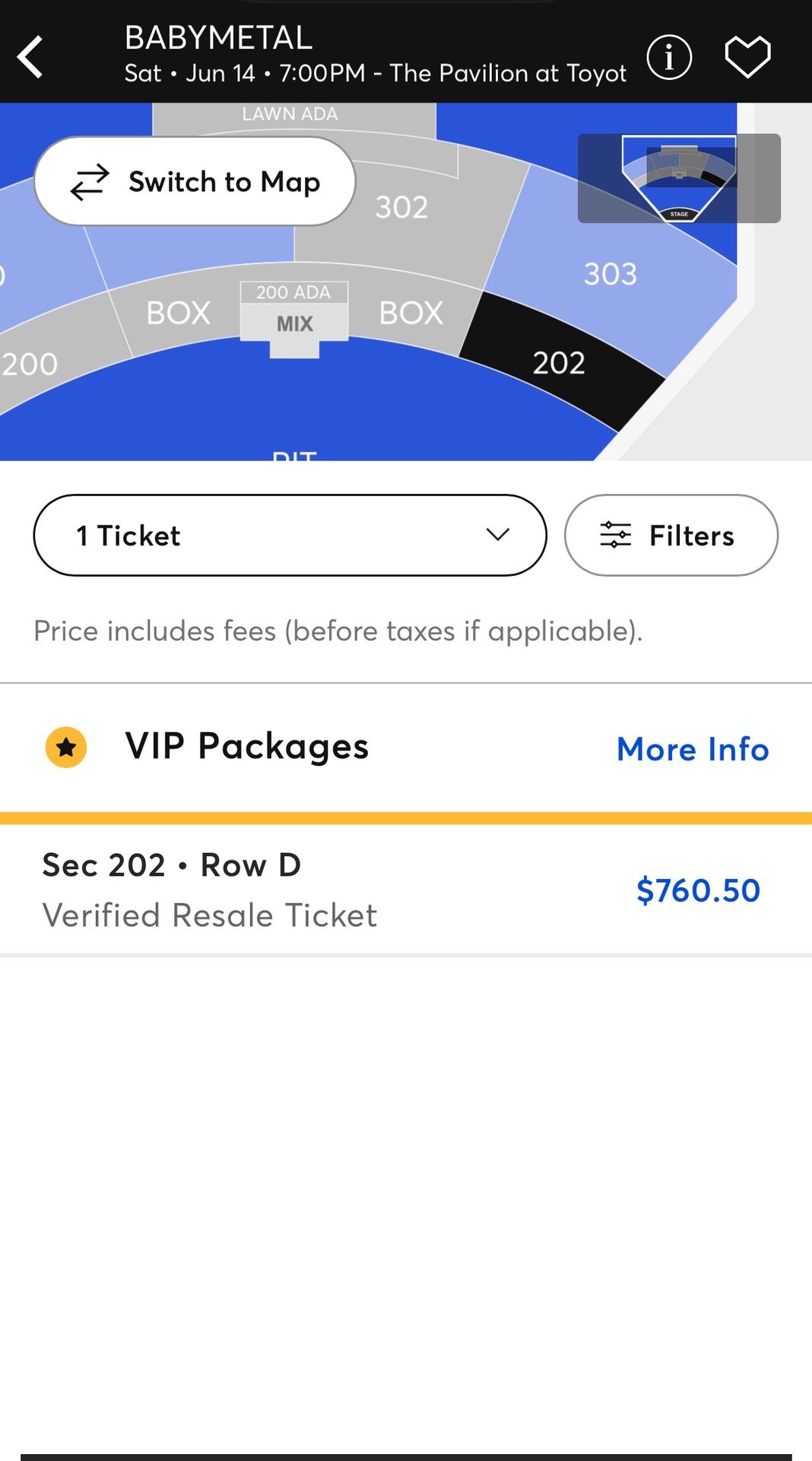 Baby Metal Tickets
