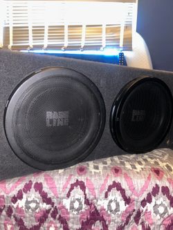 $200 O.B.O!!!Baseline 10” dual subwoofer/ 2 - 10” speakers