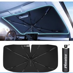 Car Windshield Sun Shade Umbrella - Medium 56x31