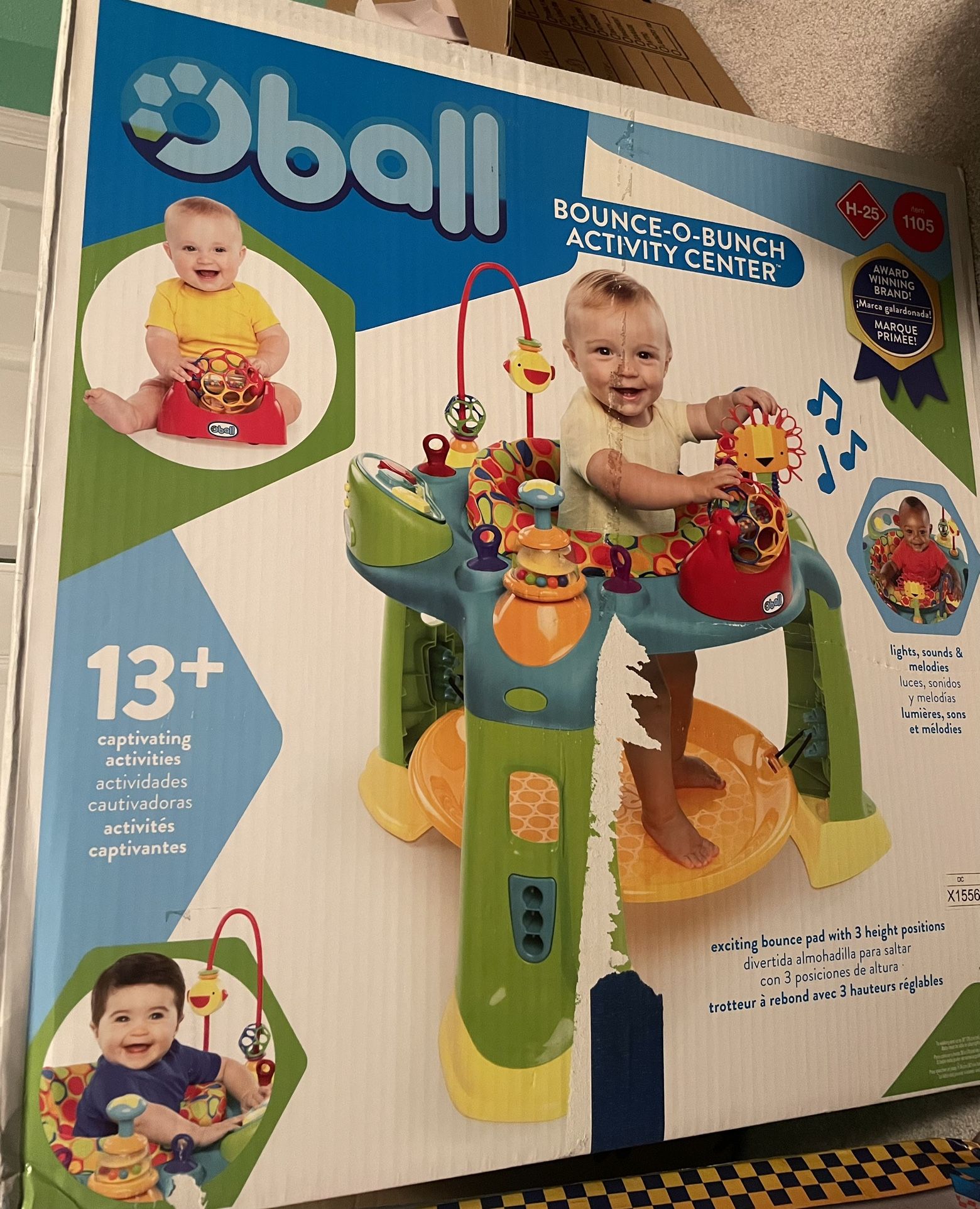 Oball Activity Centre Oball Bounce O Bunch Baby Bounce And