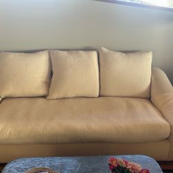 Couch Love Seat Ottoman 