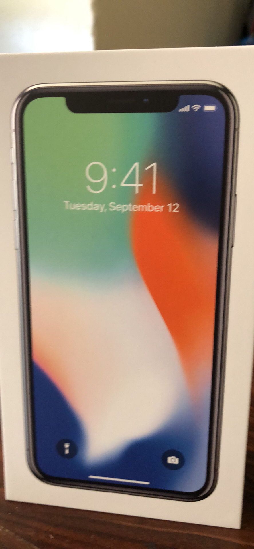 iPhone X 256 silver
