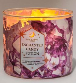 Halloween Limited Edition! BATH & BODY WORKS✨🔮🌙ENCHANTED CANDY POTION🌙🔮✨3-wick Candle & Room spray