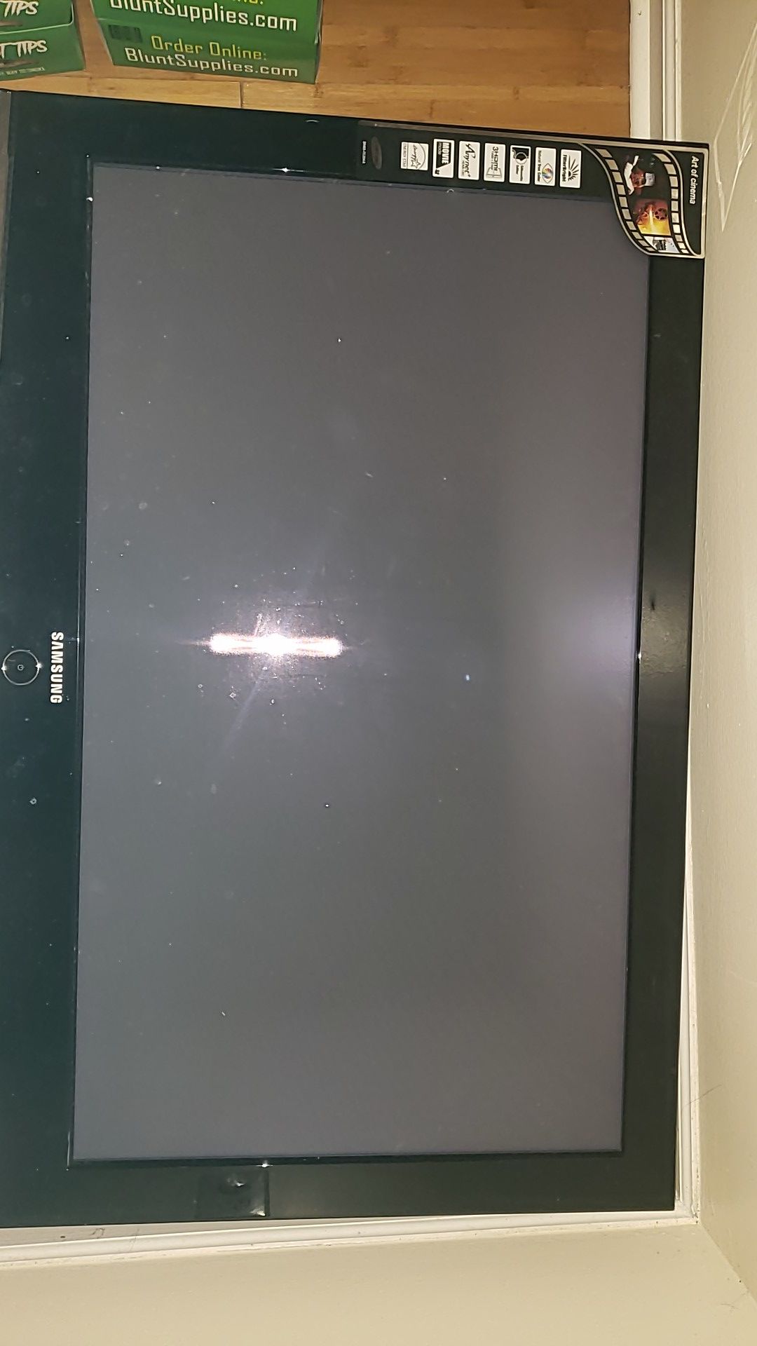 Samsung plasma TV almost new dont work