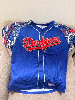Dodgers Japanese heritage night jersey size XL