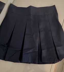 Falda colegial para niñas talla 16