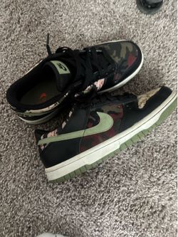 Nike camo dunk low