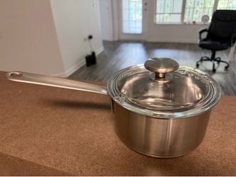 Stainless steel saucepan for $5
