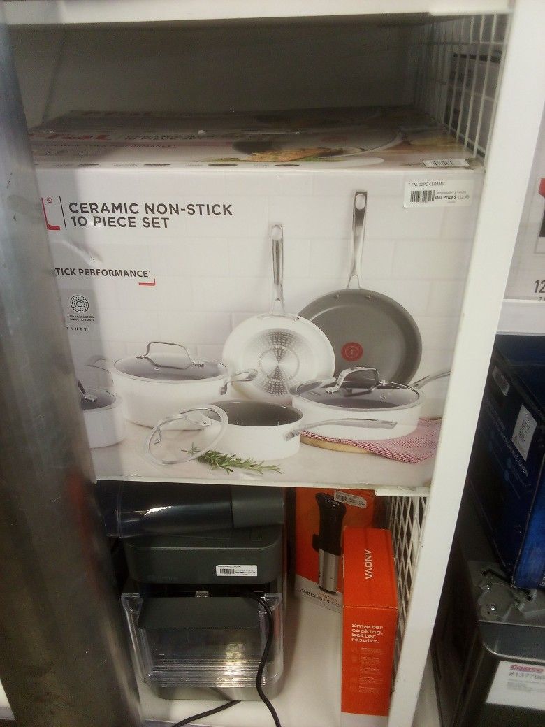 Tfal 10pc Ceramic