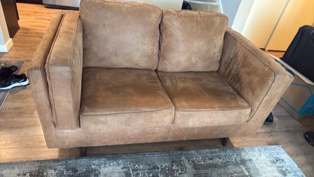 Sofa and loveseat