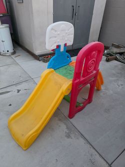 Slide & Basketball play set