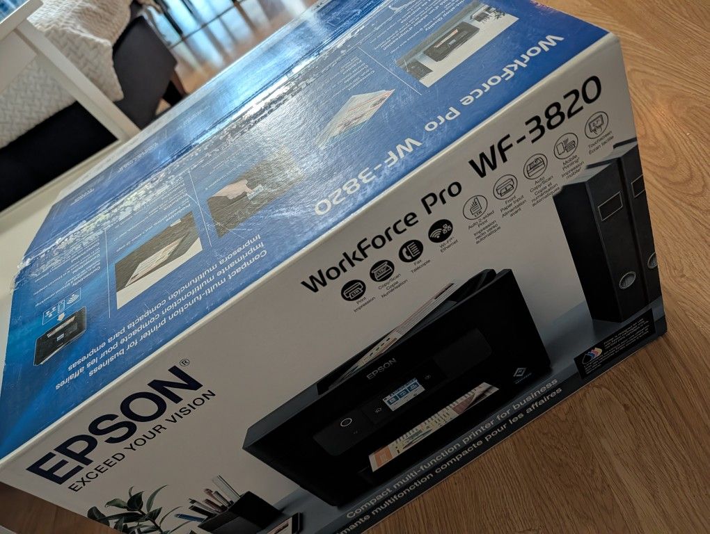 Like New Epson WorkForce Pro WF-3820