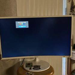 Curved Samsung Monitor 