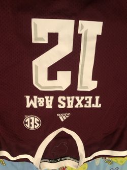 Adidas Texas A&M 12th Man Jersey Aggies SEC