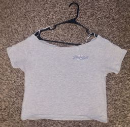 2 Gray Tees Size Small Hollister & John Galt One Size