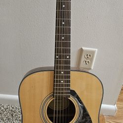 Yamaha guitar with case 