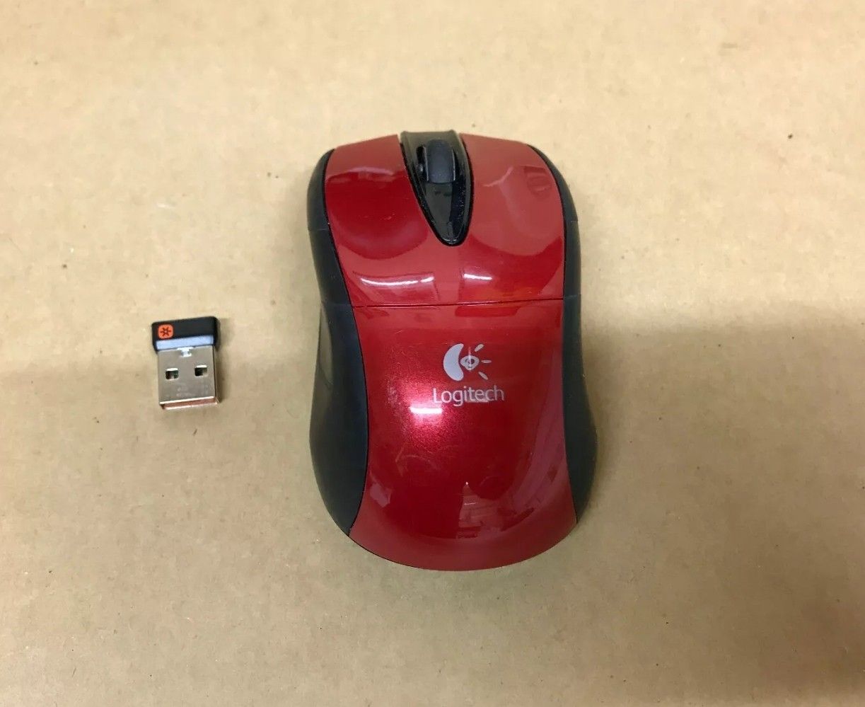 Logitech M525 Wireless Optical Mouse with USB Receiver