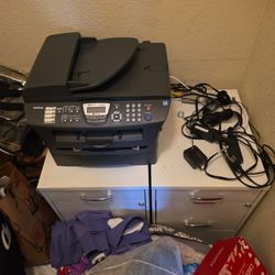 ALL-IN-ONE PRINTER/SCANNER/FAX & 2 FILE CABINETS $25