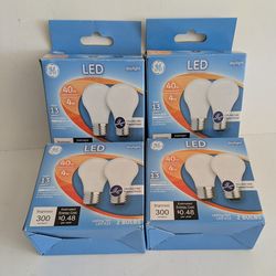 GE LED A15 Bulbs Pack 8 Daylight White