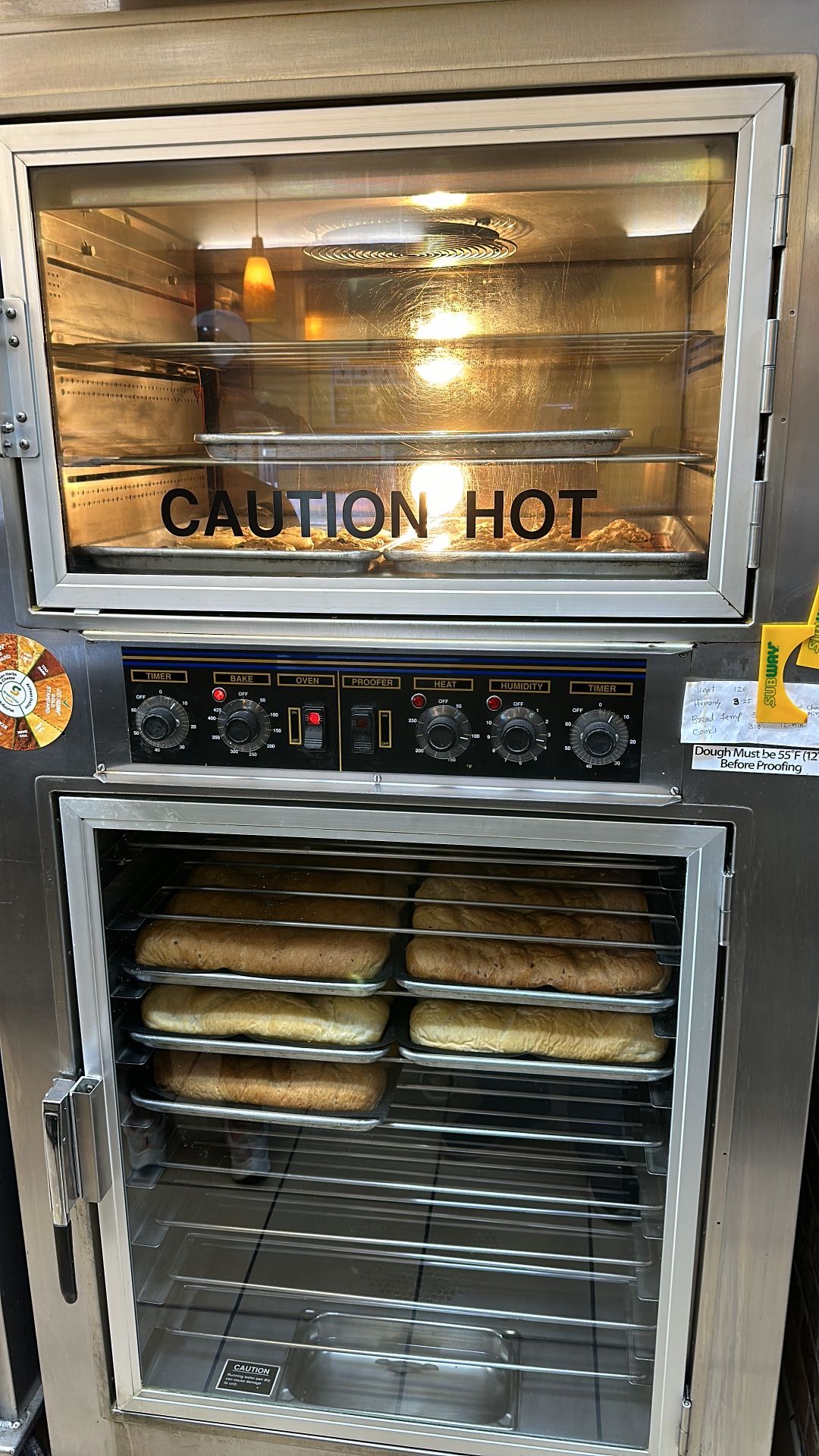 NuVu Sub 123 Bread Oven Proofer