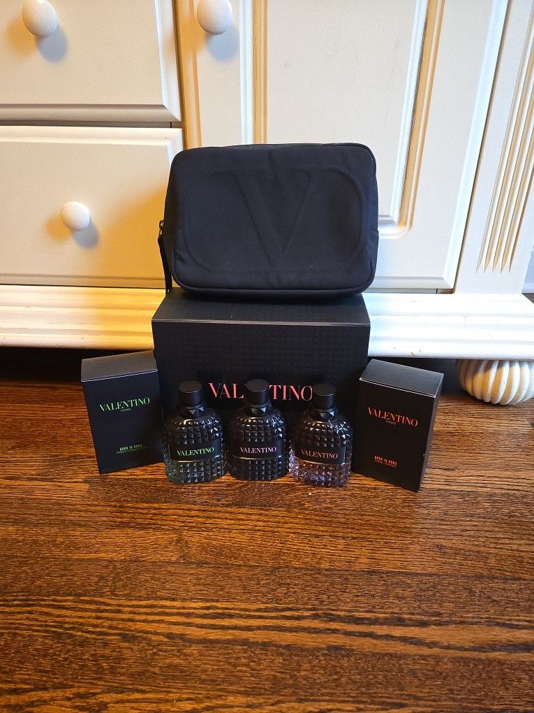 3 Valentino Lot (With Bag And Box)