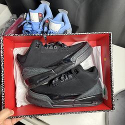 Air Jordan 3 Retro GS 'Black Cat' 2025