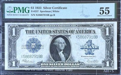 1923 $1 Silver Certificate