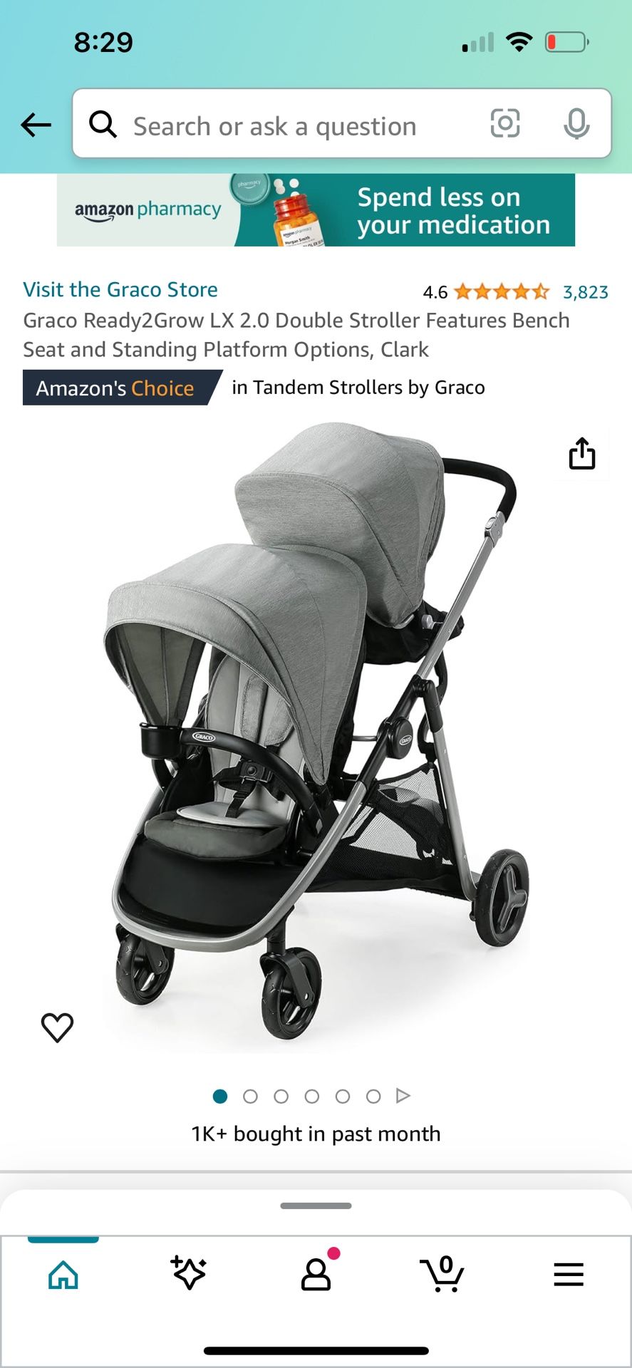 Graco Ready2Grow Double Stroller