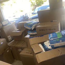 Brand New in The BOX Unopened Size Medium And Small And Large Briefs 