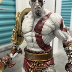 Kratos God of War Statue