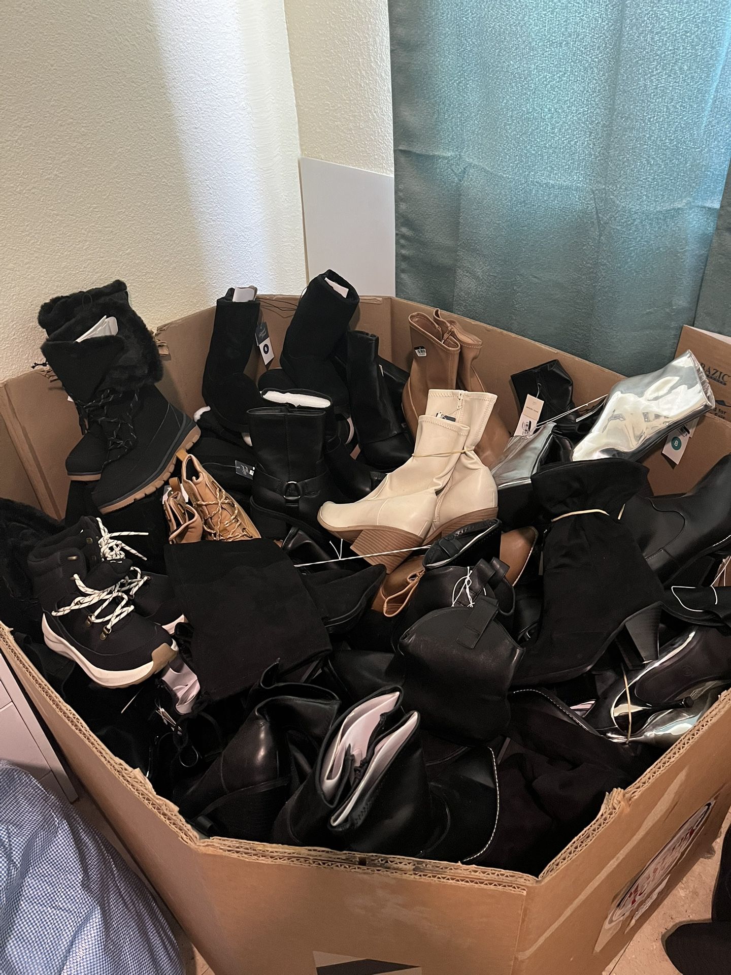 Brand New Boots And Clothes