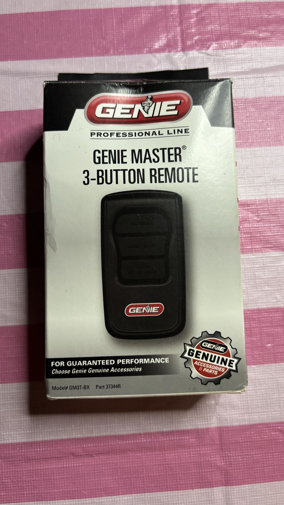 ๐ช **Brand New Genie Master 3-Button Garage Door Remote** ๐ช