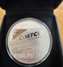 50th Costco Anniversary five (5) oz pure silver