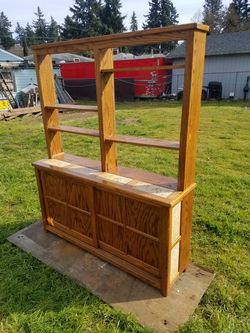 Hutch, cabinet, shelf