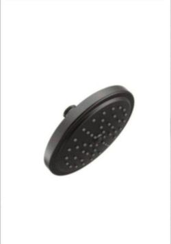 Moen Fina 2.5 GPM Rainshower Shower Head with Immersion Technology Model:S176BL