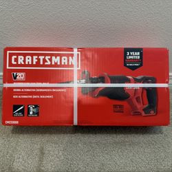 BRAND NEW - CRAFTSMAN V20 Reciprocating Saw Cordless (Tool Only) - Model CMCS300B