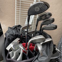 Full Set Golf Clubs And Bag
