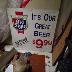 Heileman’s Metal/tin Sign