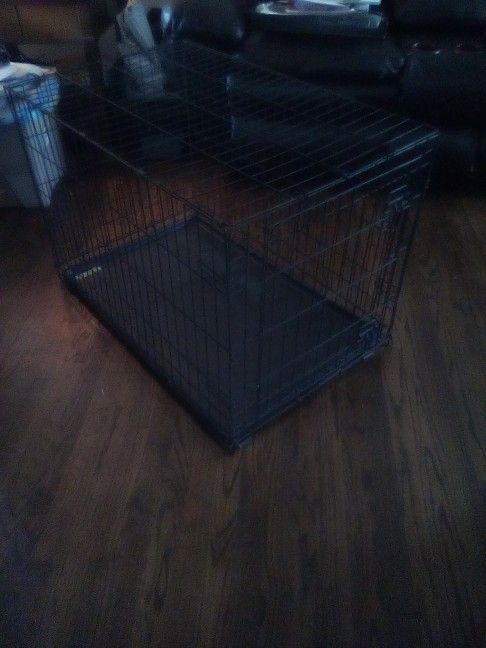 Dog Crate (M/L) Black