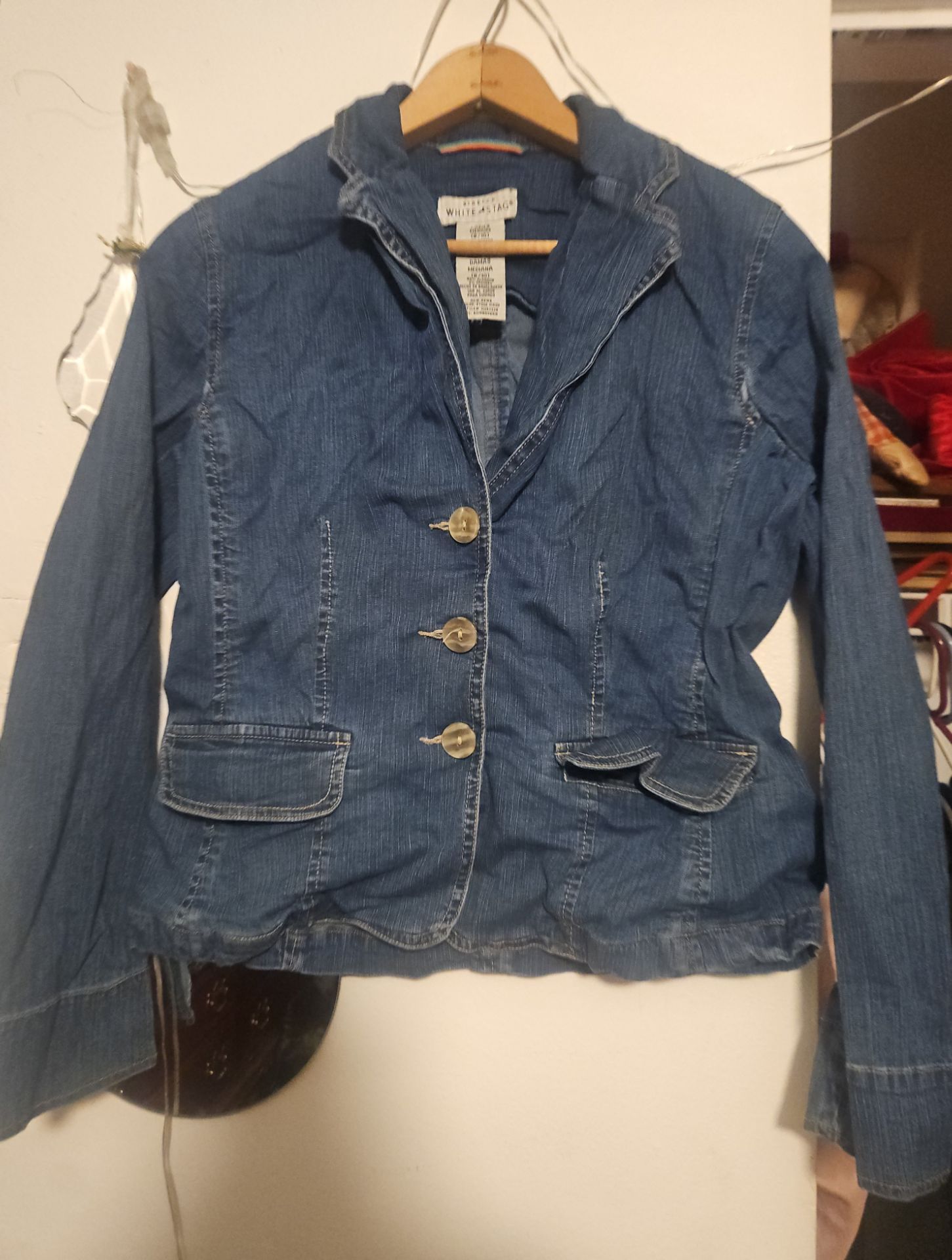 White stag medium 8,/10 Jean jacket