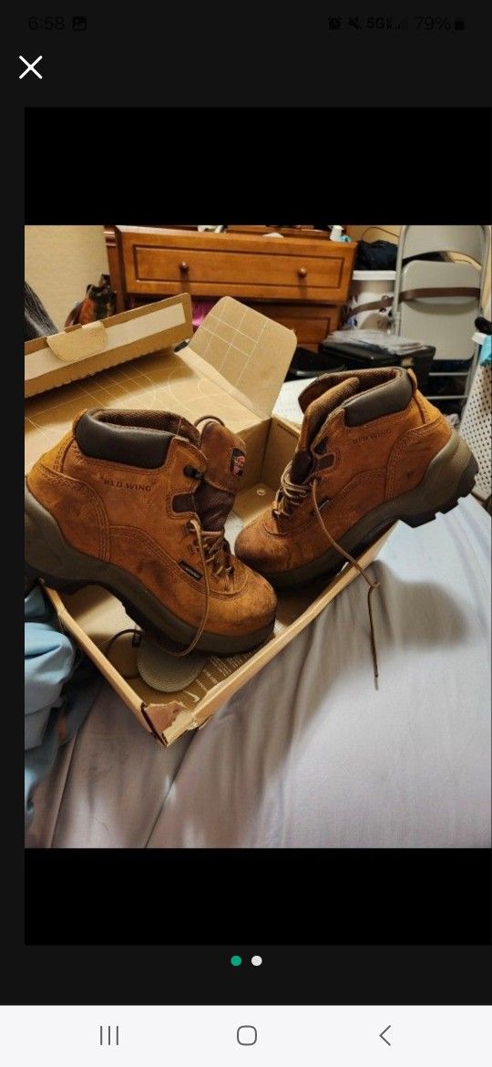 Red Wing Boots Size 7.5