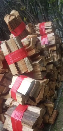 Bundles of dry-seasoned firewood (Ask about delivery)